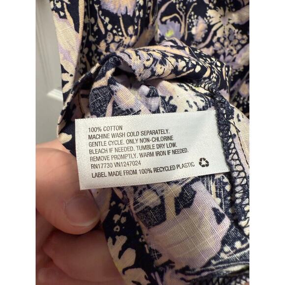 Ava & ViV NWT Women’s Plus Size 3X Floral Short Sleeve Blouse - Picture 5 of 7